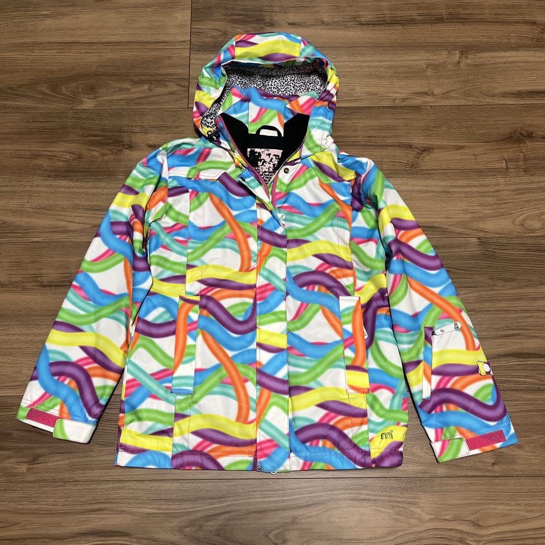 カラフルスキーウェア上下セット　Sサイズ　レディース