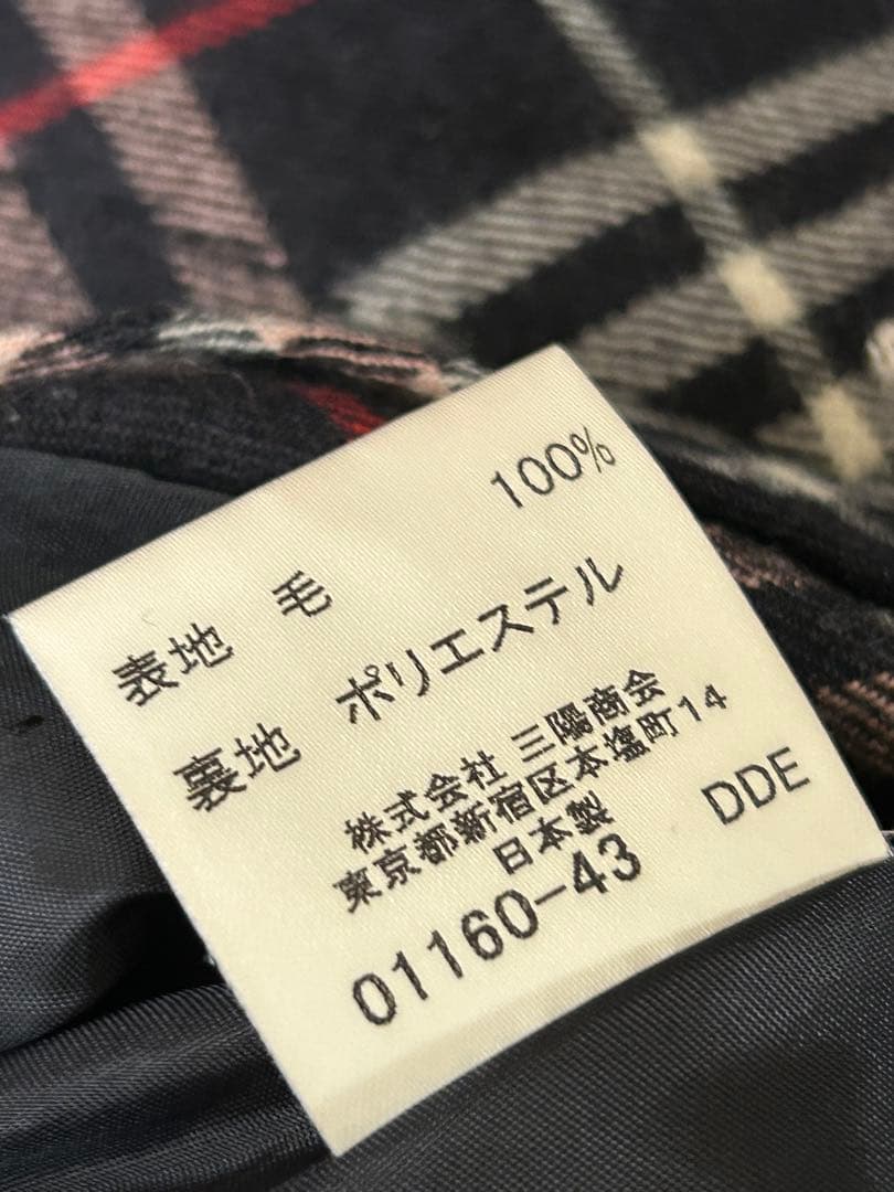 Burberry BlueLabelサイズ38ノバチェック柄ワンピース♭7056