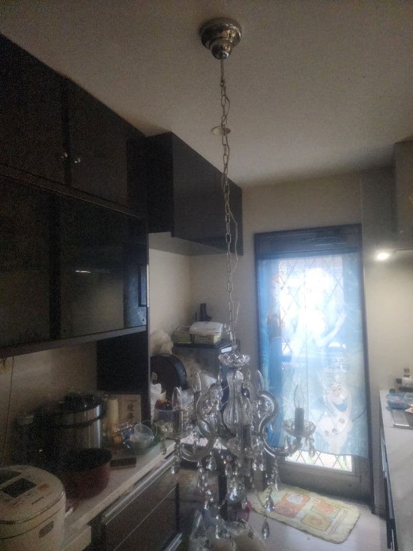 クリスタルシャンデリア 天井照明 5灯式