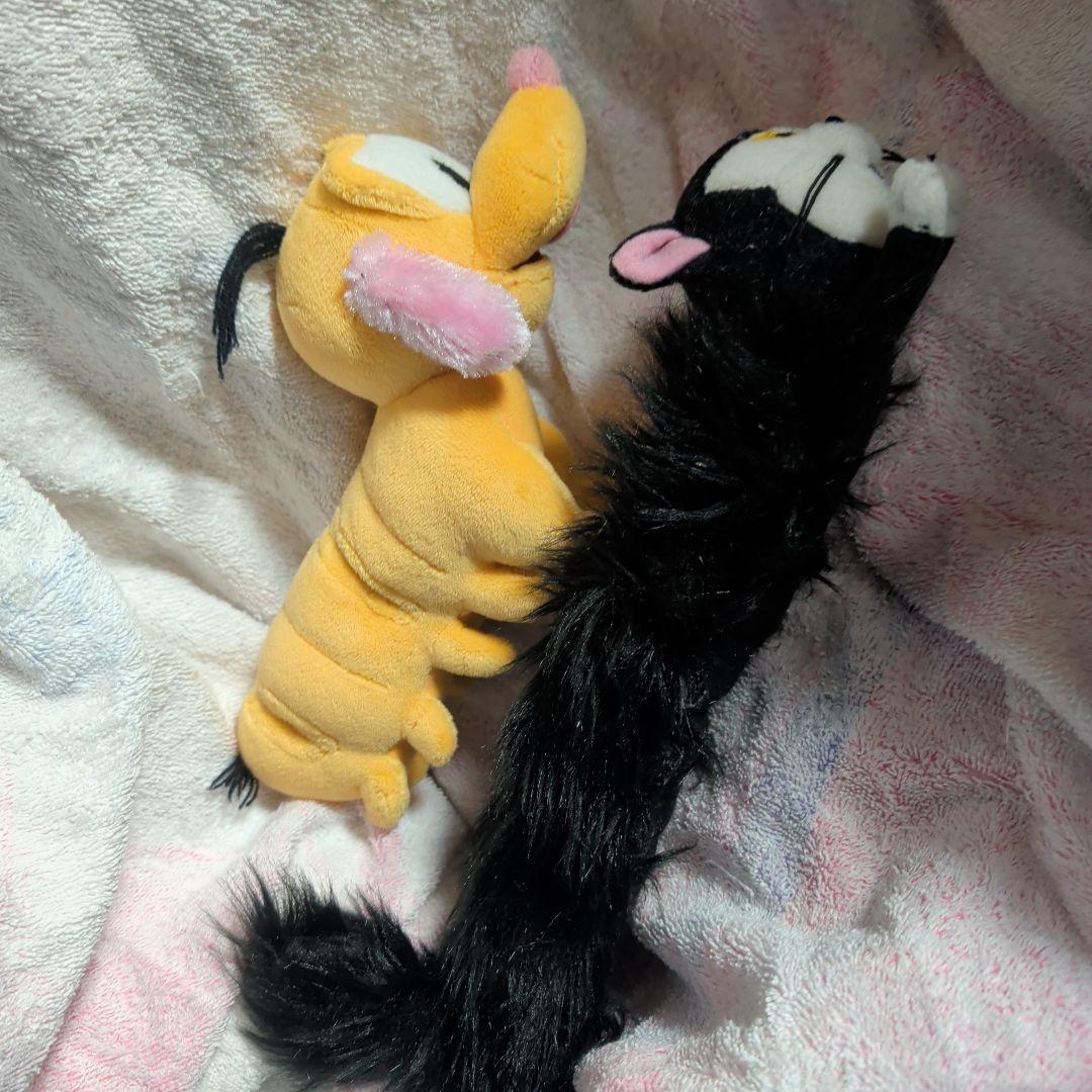 不思議の国のアリス イモムシ ☆プルート☆フィガロ ぬいぐるみ