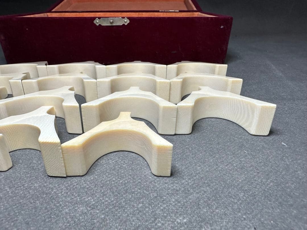 極上　三線　琴柱 筝柱　天然素材 14個セット 和楽器　御琴　和琴