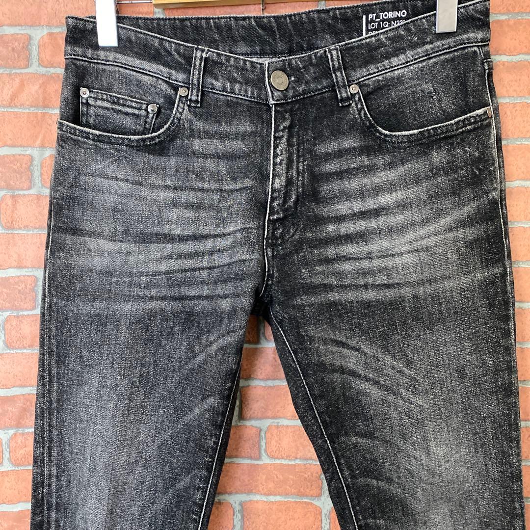 PT TORINO ブラックデニム　32