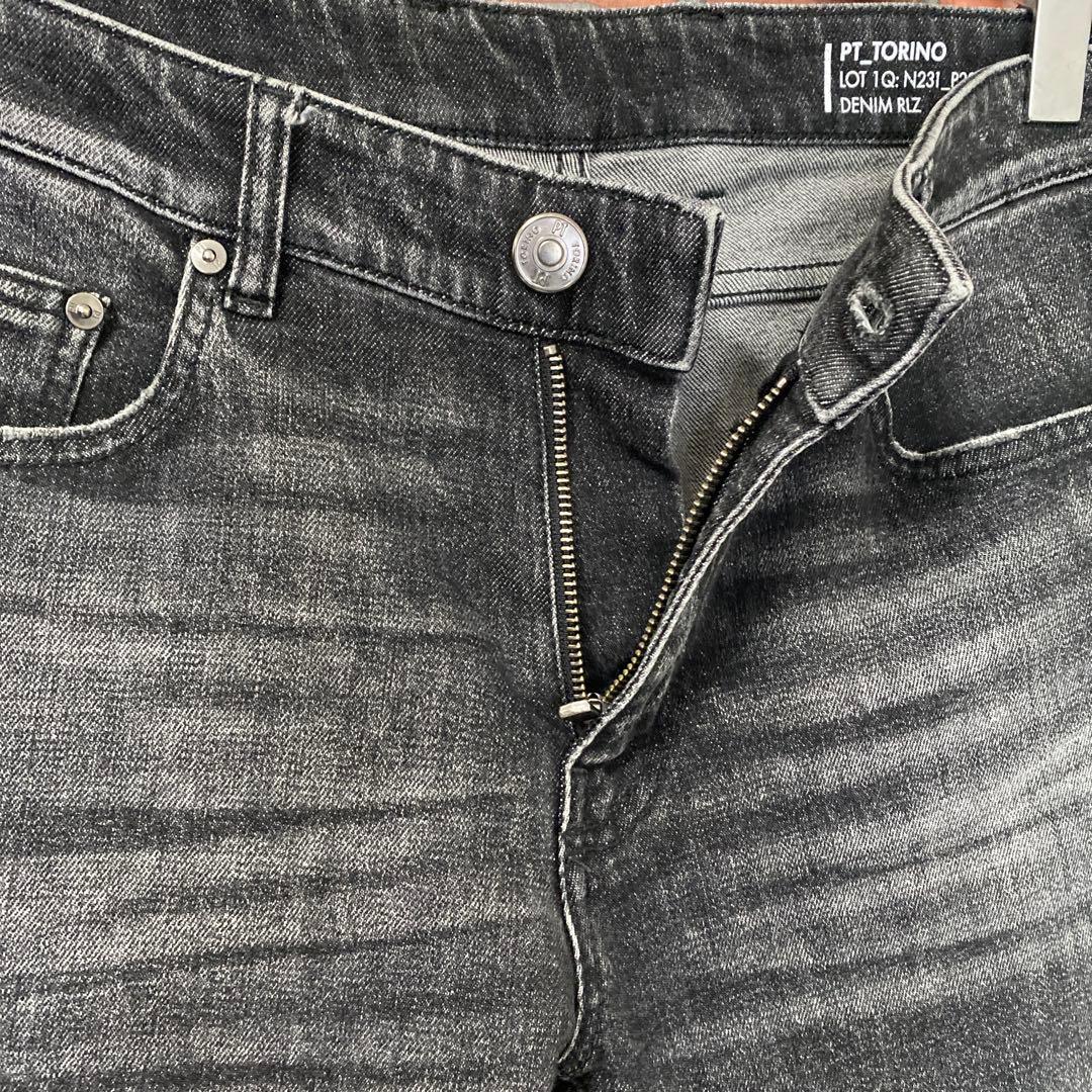 PT TORINO ブラックデニム　32