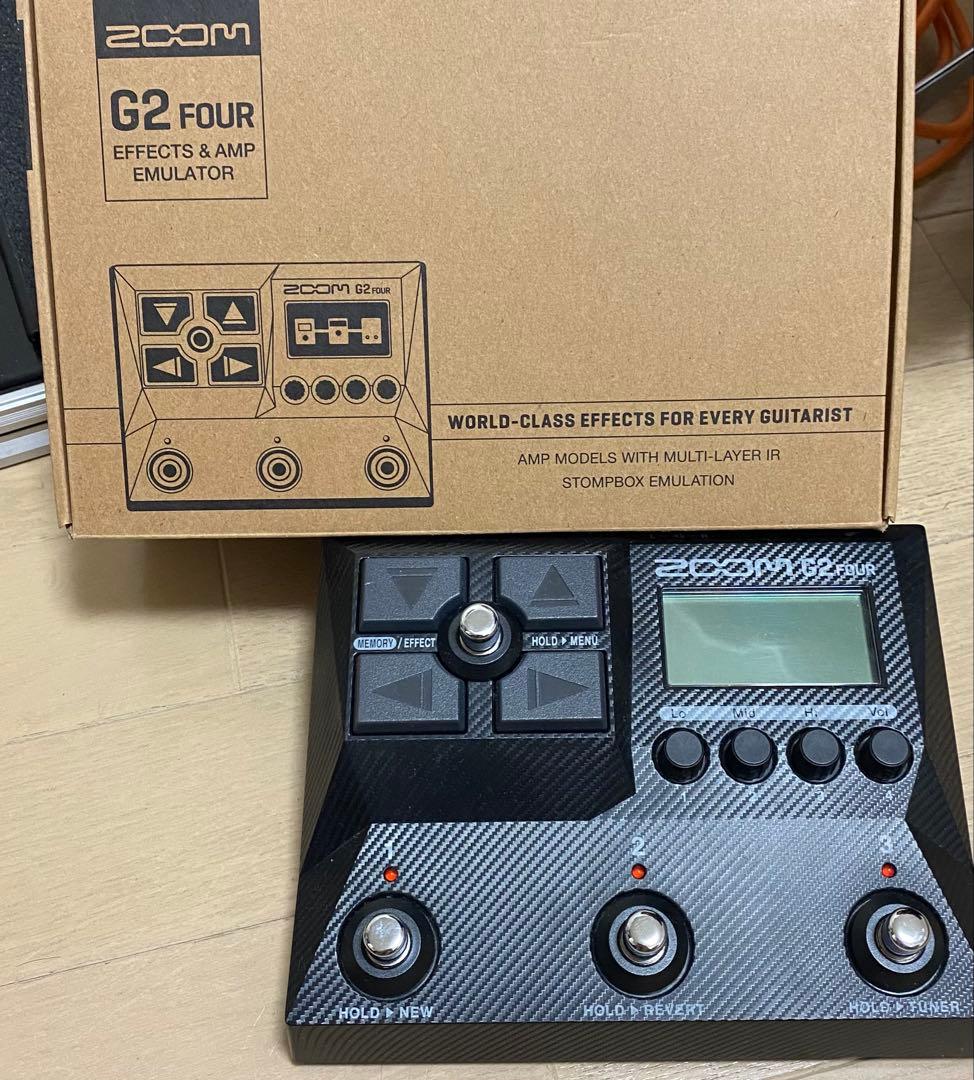 【付属品完備】ZOOM G2 FOUR マルチエフェクター