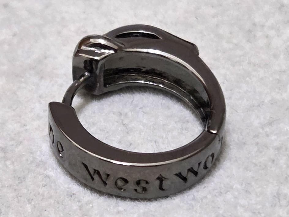 ヴィヴィアンウエストウッド　BOBBY　フープピアス　片耳用　箱付き　41786