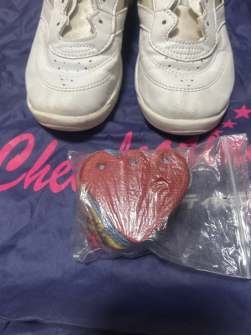 Cheerleading ホワイトシューズ チアシューズ 女子高校生