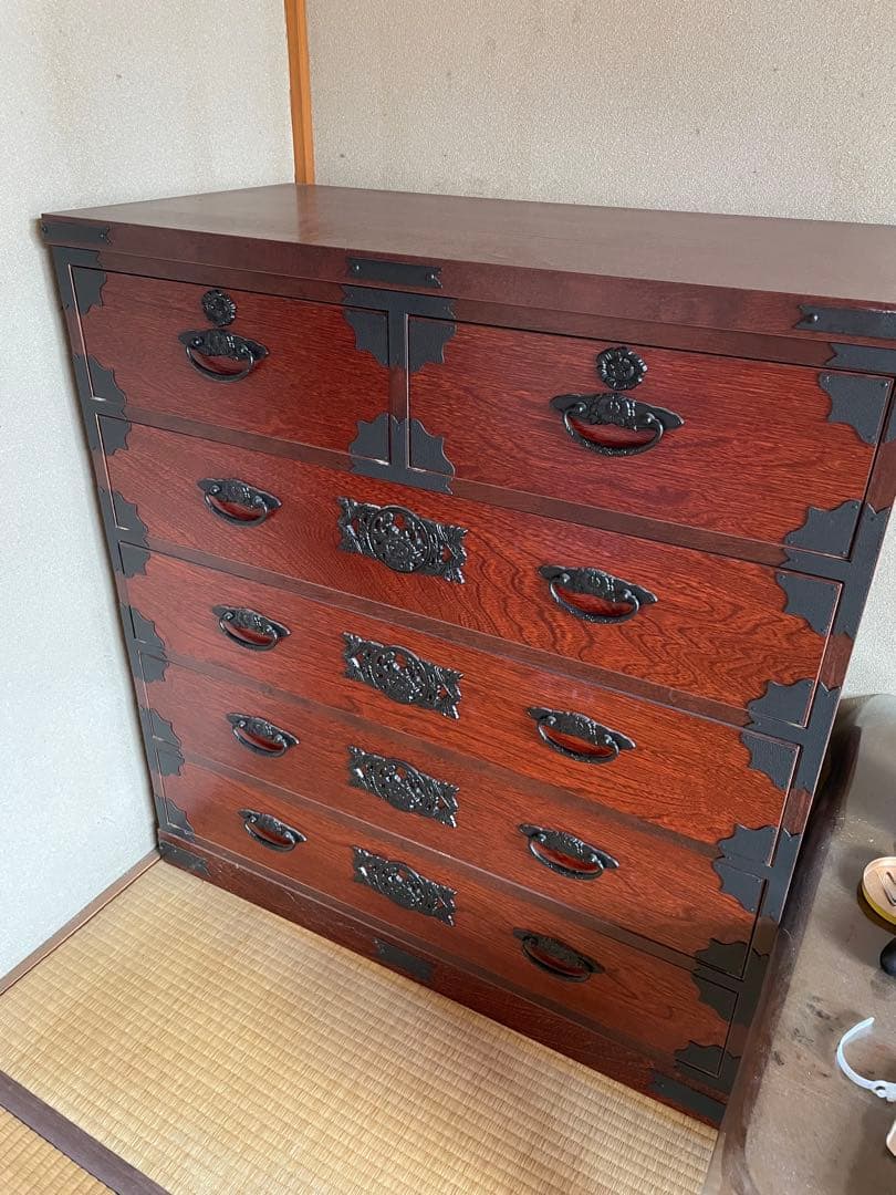 宮城県　アンティーク　箪笥