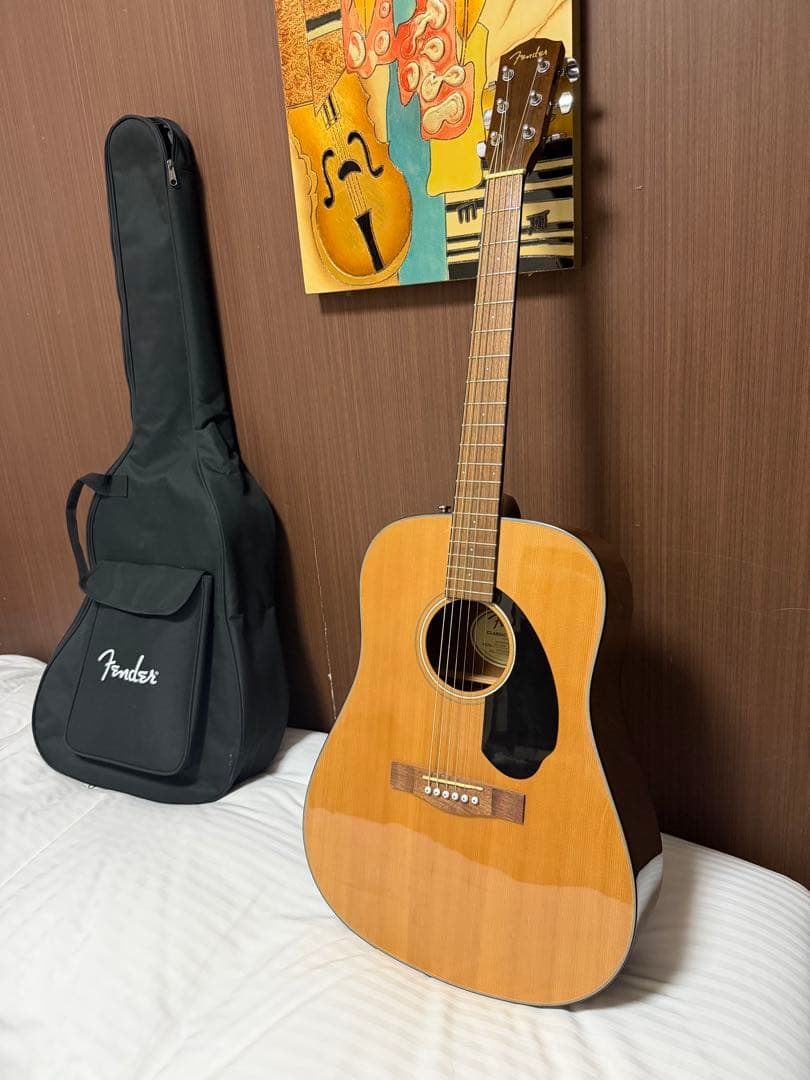 Fender CD-60s アコースティックギター ギターケース付き