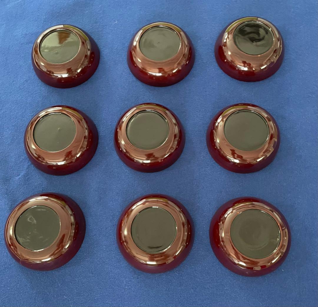 漆器椀　 9セット