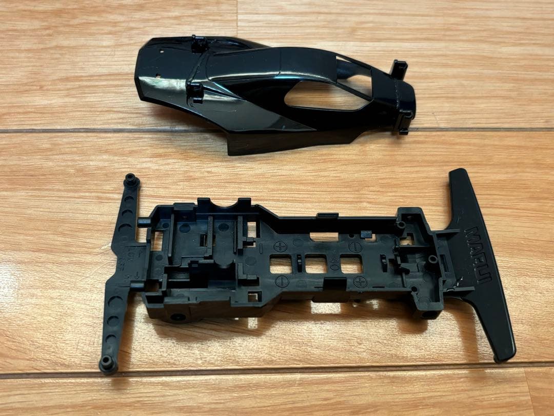 当時物 マルイ ミニ四駆 ザ・ニンジャ4WD ジュニア 未組立