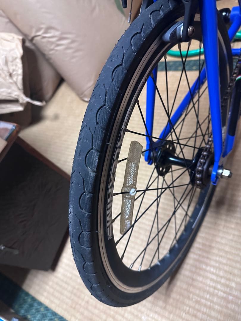 希少 GIOS ジオス クロスバイク 青 CR-MOチューブ ミニベロ