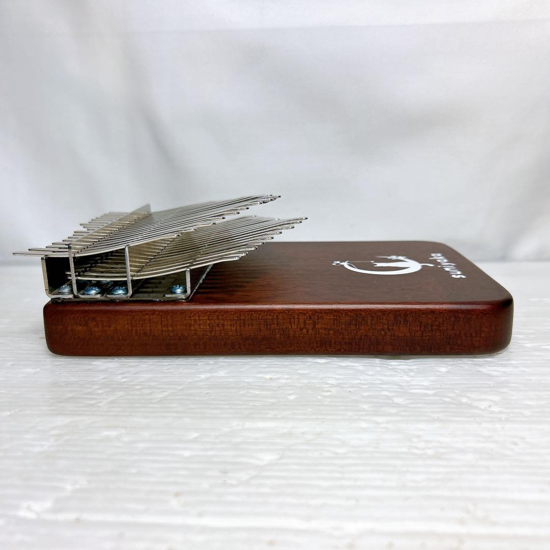 スミヤカ 月猫 カリンバ 34音 木製 親指ピアノ ケース 付属品付き