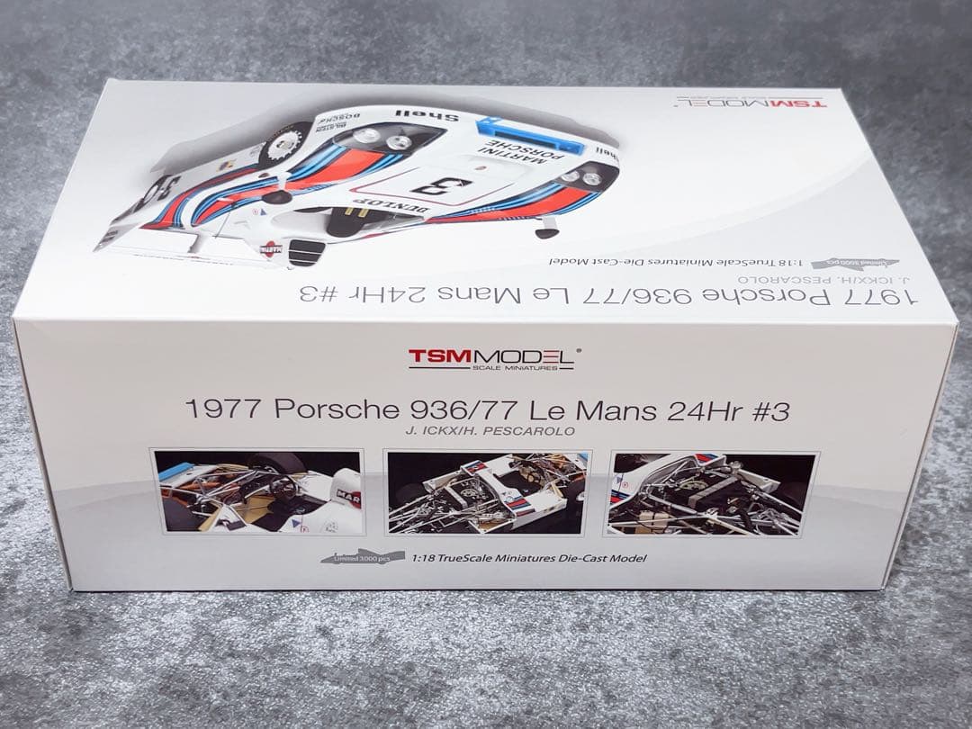 ミニカー TSM 1/18 1977 Porsche 936/77 Le Mans