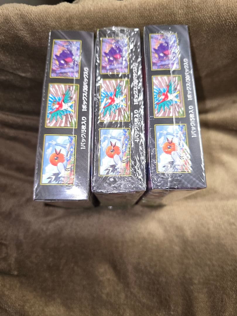 ポケモンカード ムニキスゼロ 3BOX 未開封 シュリンクつき