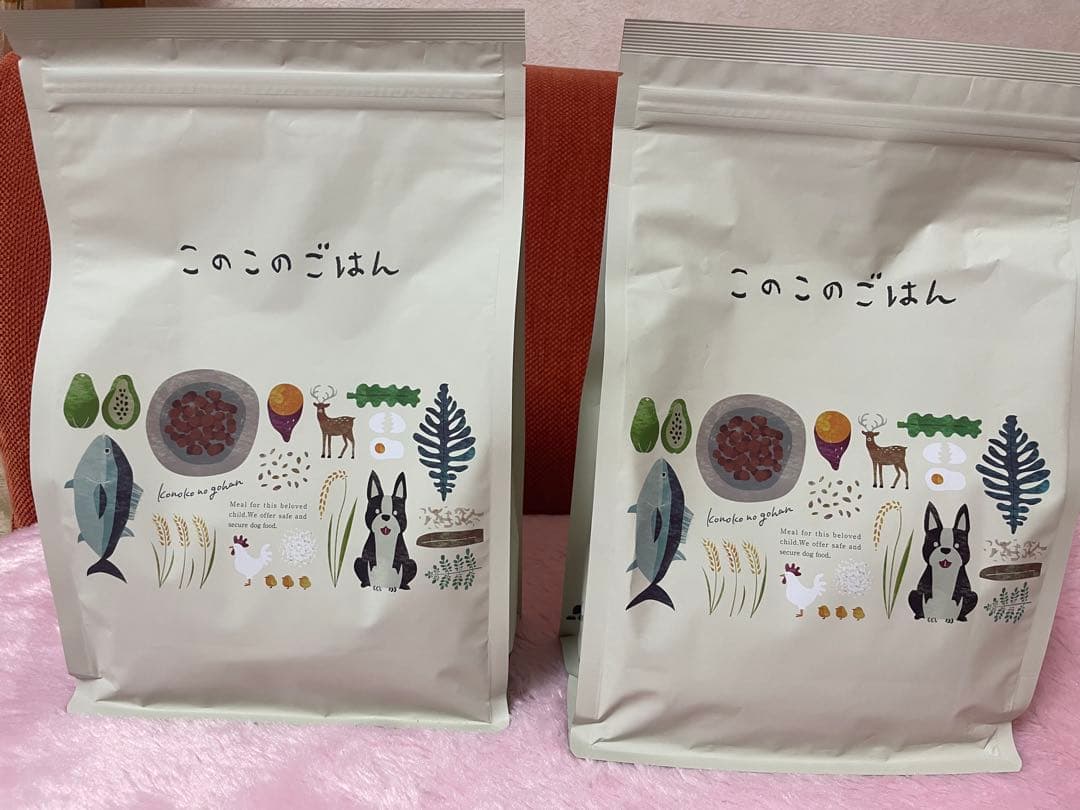 このこのごはん ドライドッグフード 2kg