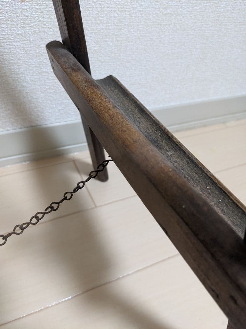 イギリスアンティーク　ショップボード　スレート黒板　木製イーゼル