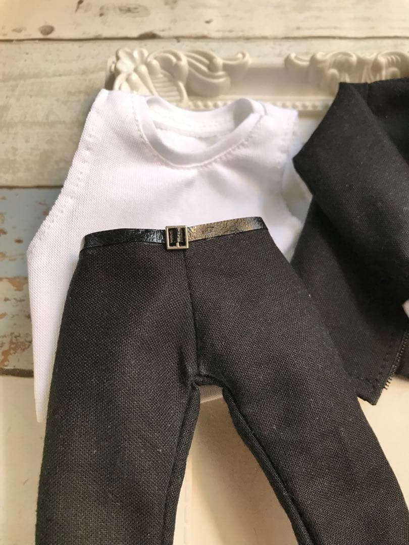 BTS ドール服　ブラックジャケットセットアップ　ジミン