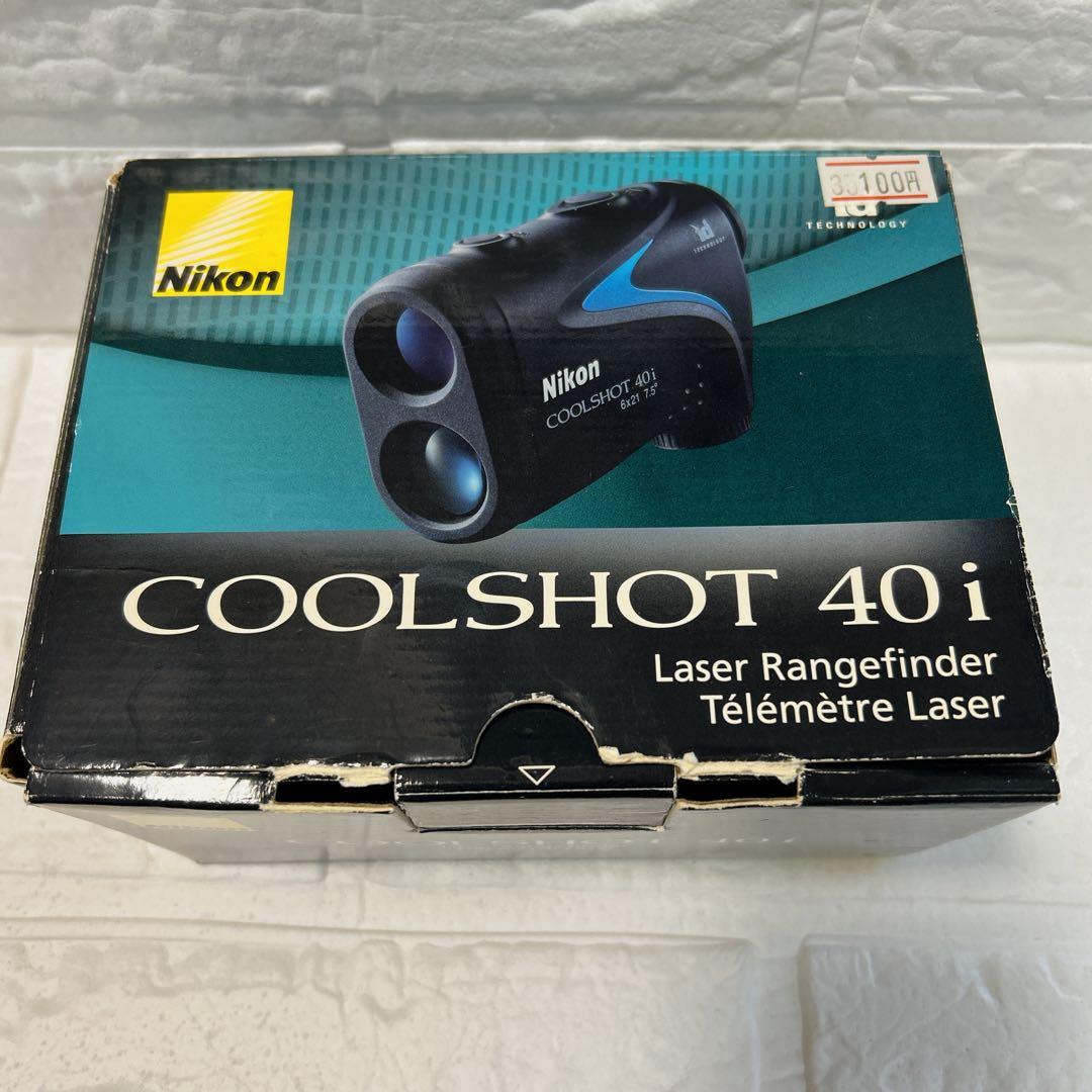 Nikon COOLSHOT 40i ゴルフ用レーザー距離計 ゴルフ距離測定器