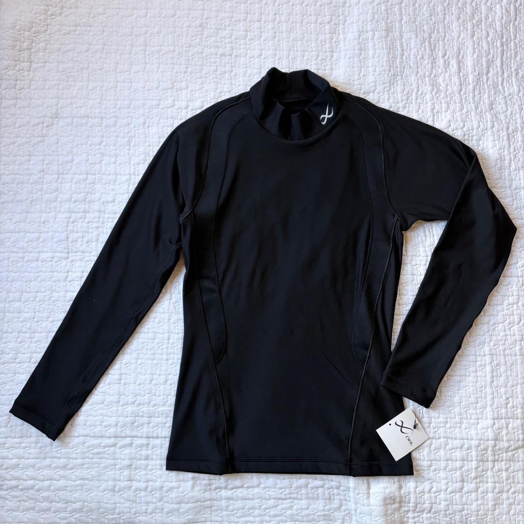 新品10450円 CW-X 柔流 裏起毛 保温 長袖シャツ レディース L