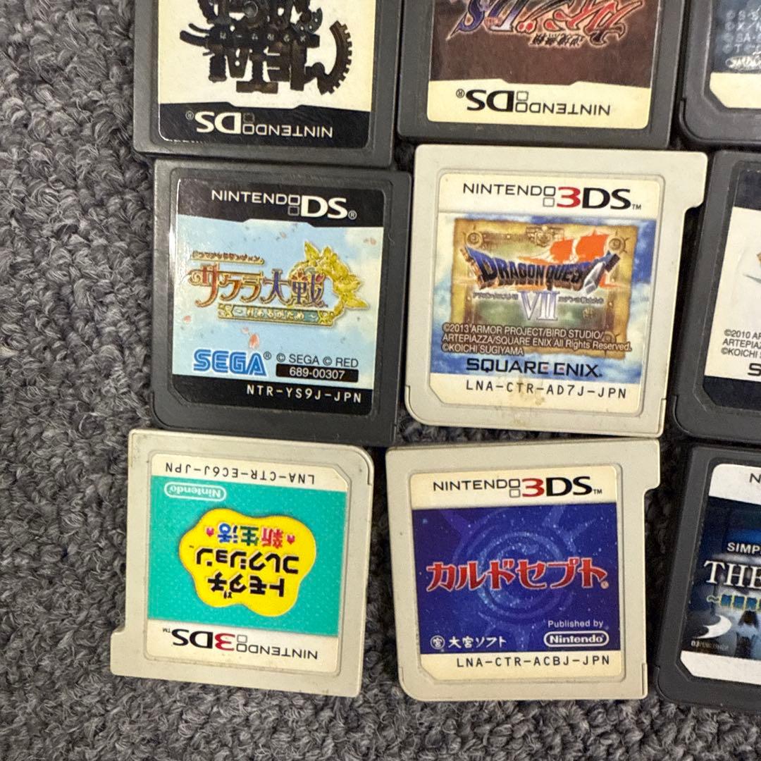 A*す様 動作未確認人気ニンテンドーDSソフト15枚