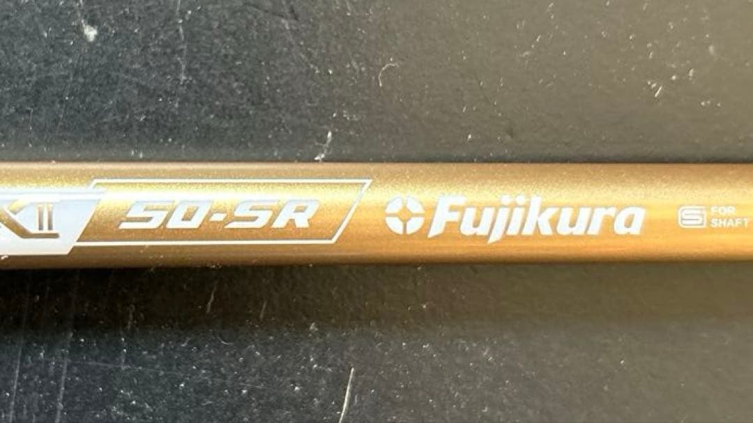 スピーダーNXゴールドシャフト 50SR テーラーメイドスリーブ付