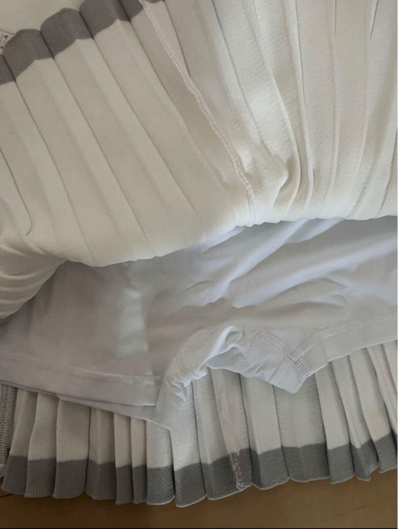 新品　アディダス　ゴルフ　モックネック　フレアースカート　セットアップ　XL L