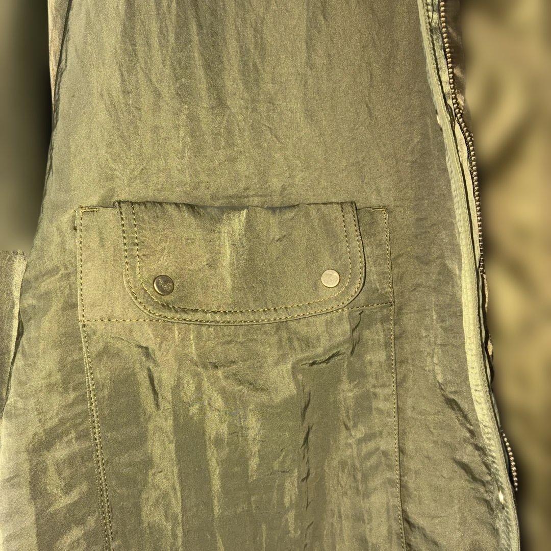 レディース　パーカーモッズコート　セシカブルー