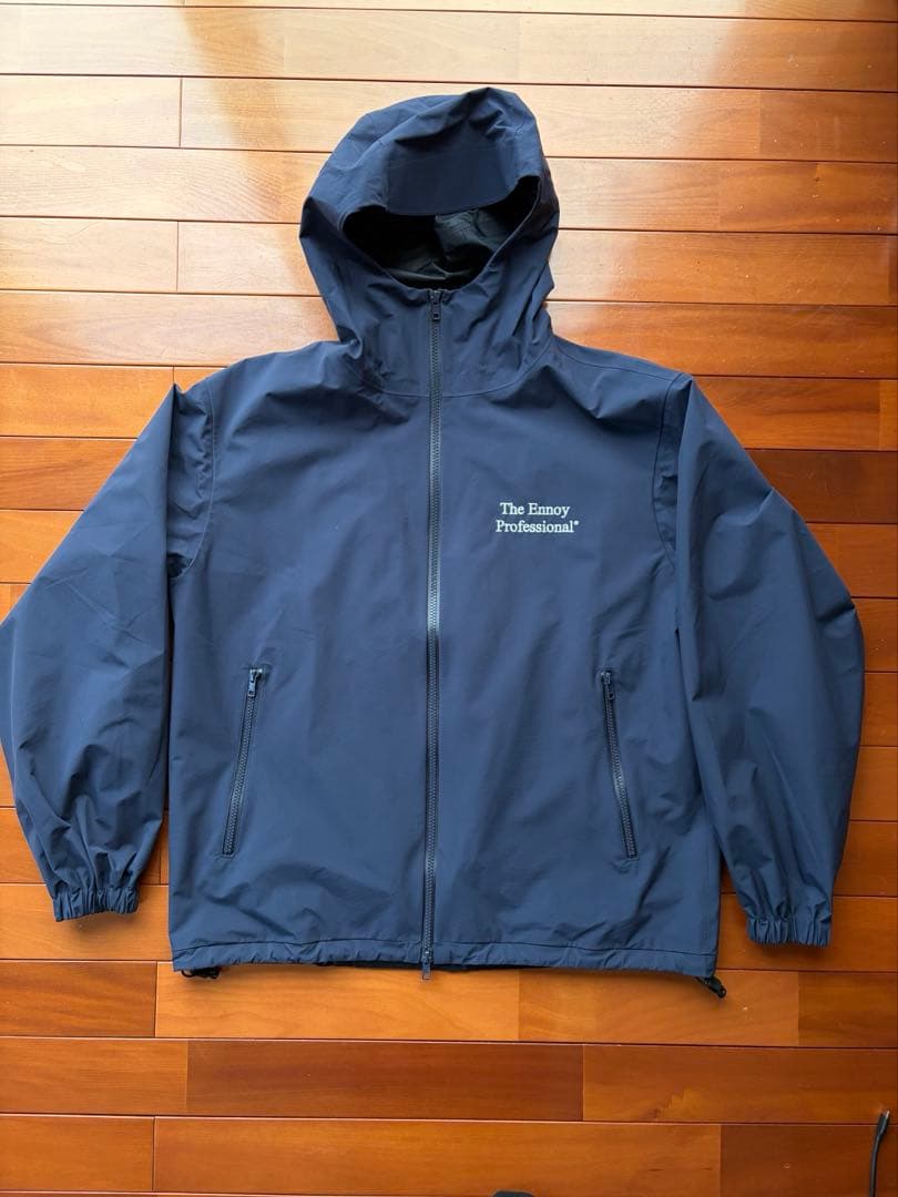 ENNOY エンノイ3LAYER SHELL JACKET NAVY