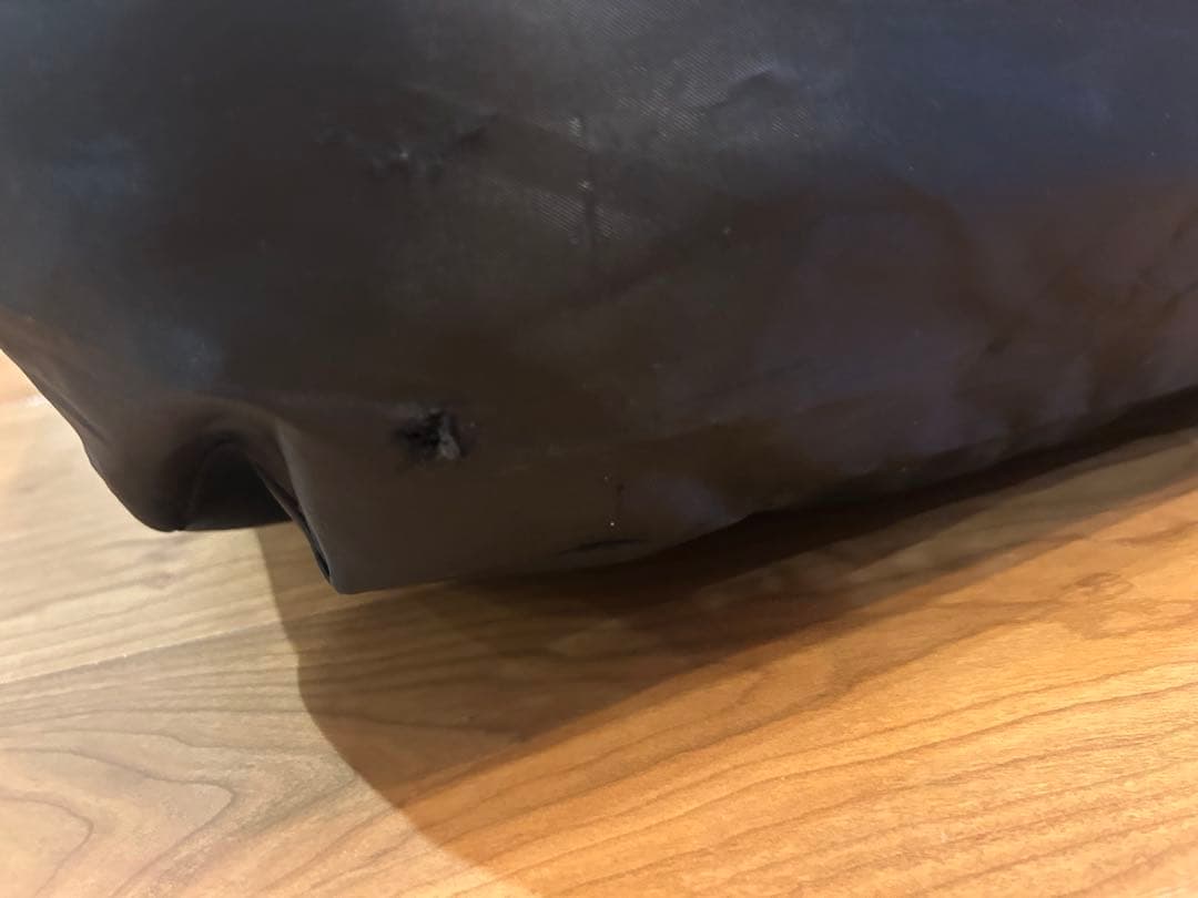 HZDMJ 折りたたみ ベビーベッド ベージュ 蚊帳付き 美品