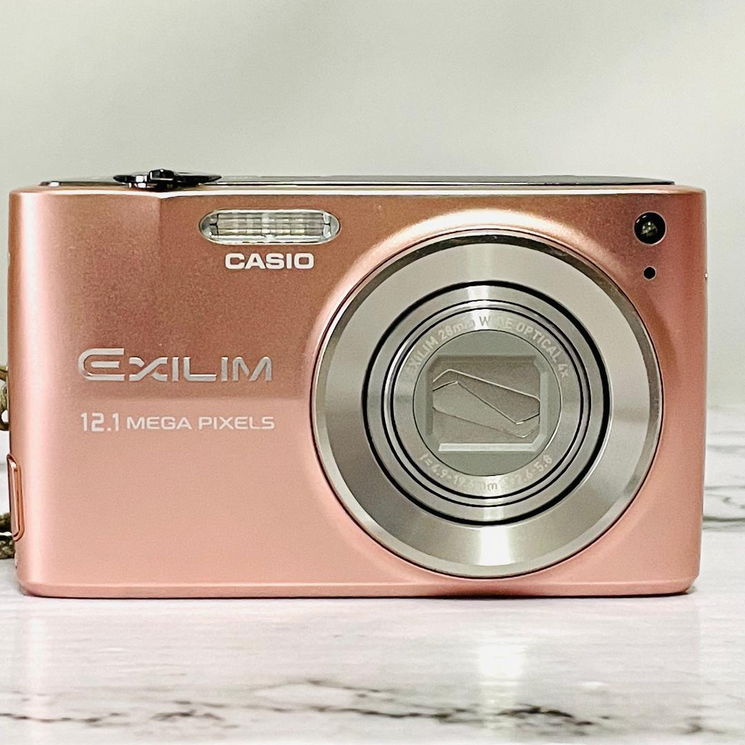 【美品】CASIO EXILIM EX-Z400 ピンク 一式セット 新品SD付