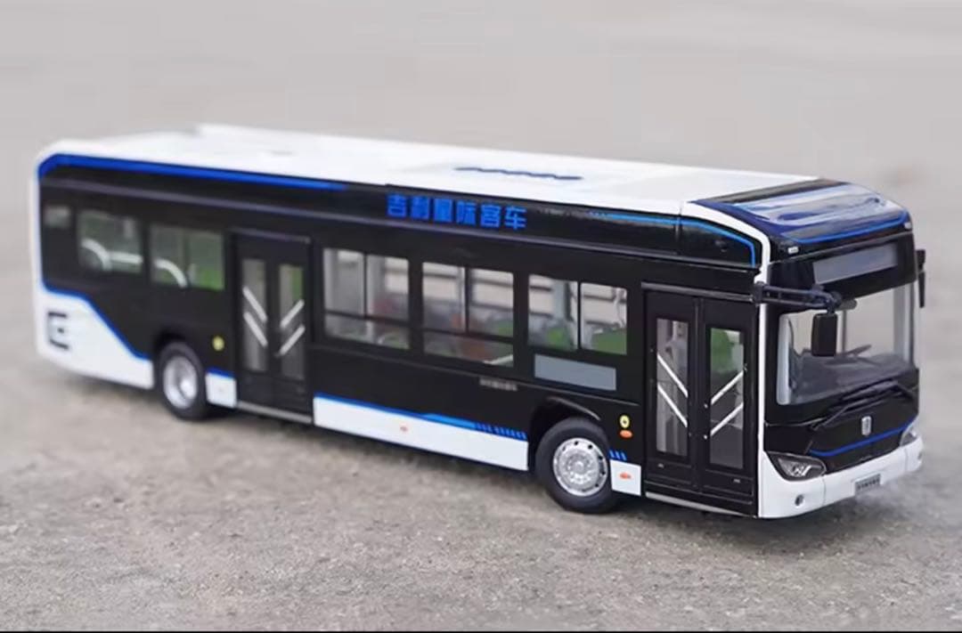 バスモデ1:42スケールバス純電気バスモデル