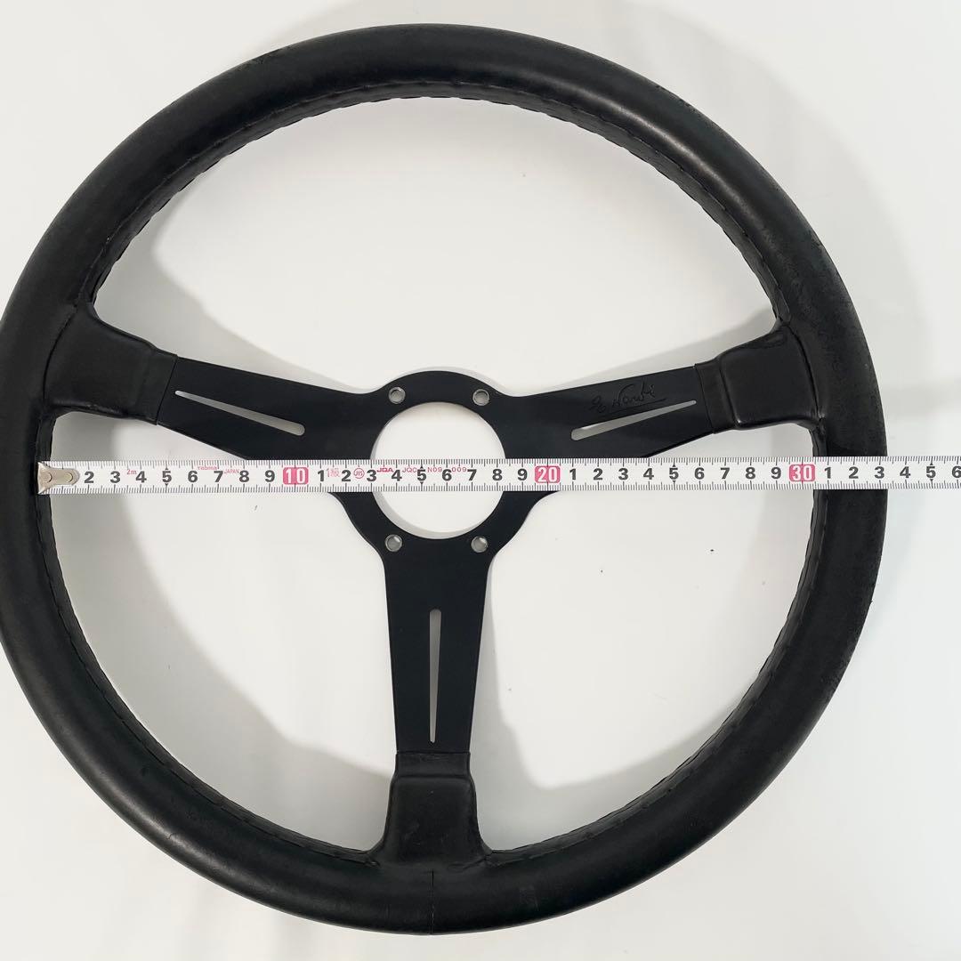 NARDI レザーステアリング　FET ブラック