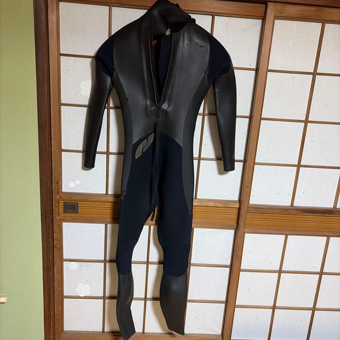 RASH ウェットスーツ フルスーツ　ブラック 5mm/3mm MLサイズ