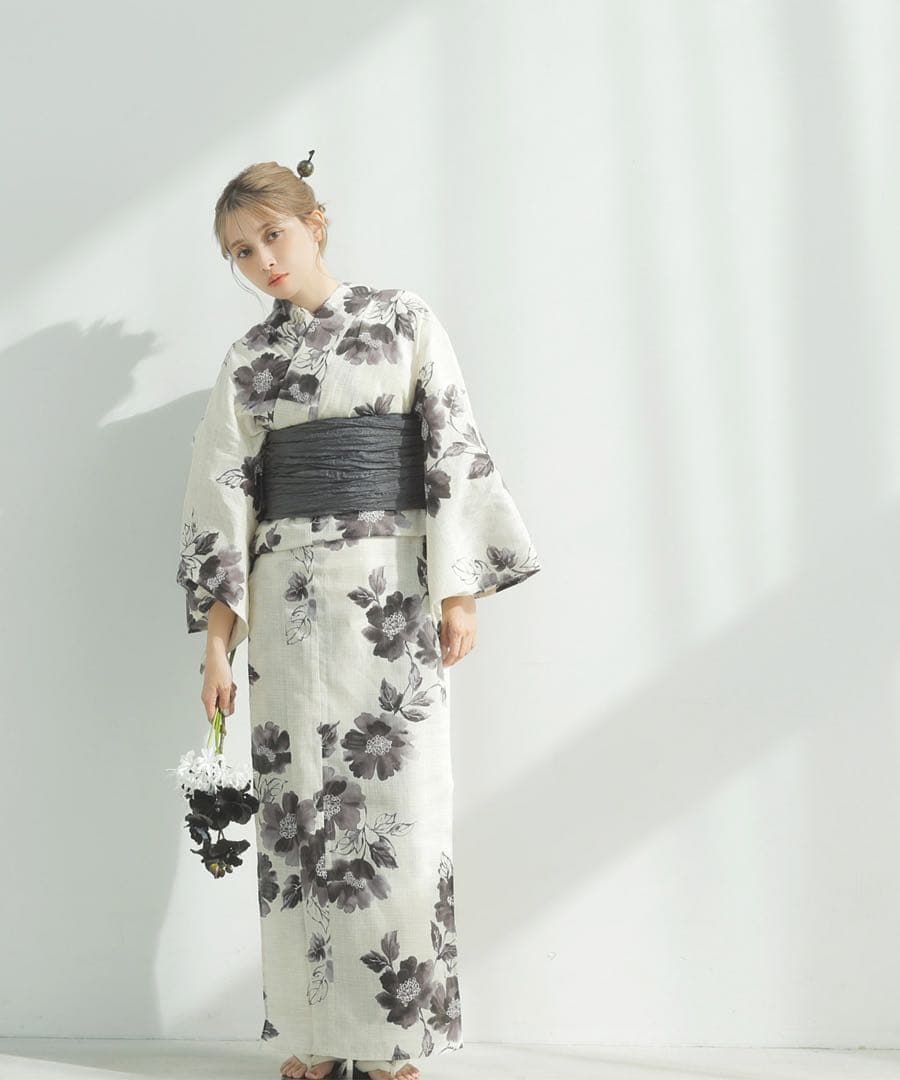 《即日発送可◎》Dita 浴衣 京の水墨画 5点セット