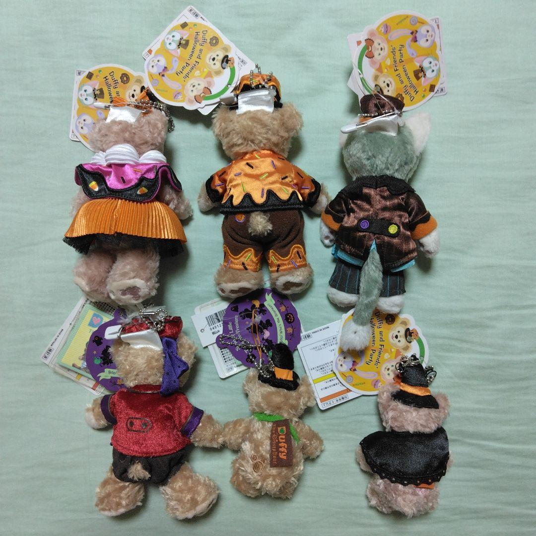 新品・未使用　ダッフィー＆フレンズ　ぬいぐるみバッチ　ハロウィン　ハロウィーン