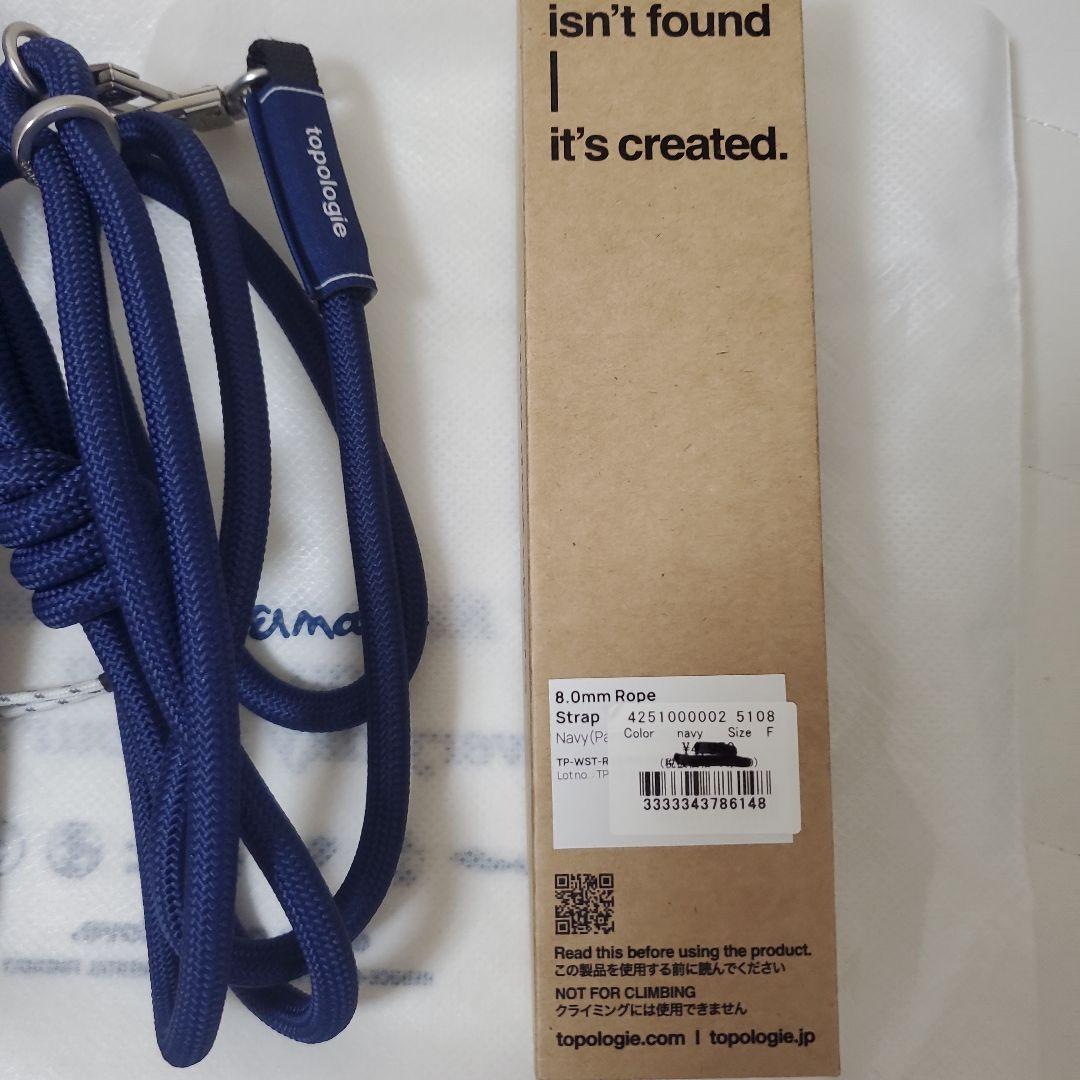 topologie ロンハーマン フォンサコッシュ90とストラップ ネイビー
