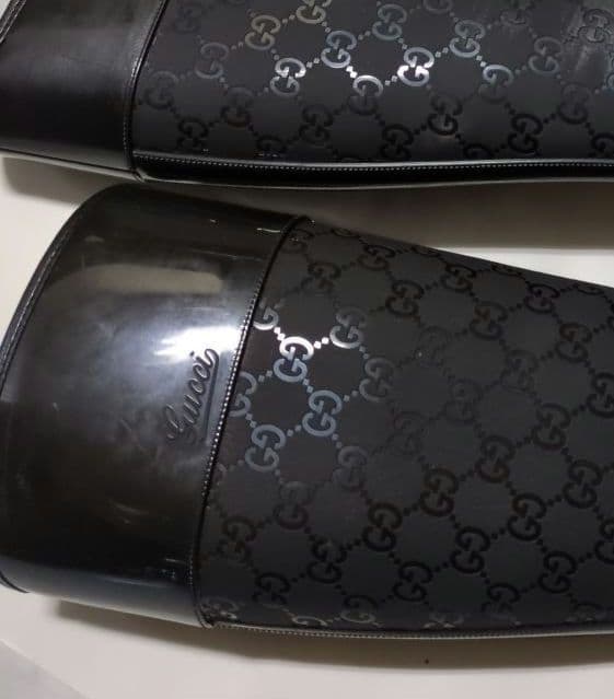 GUCCI ロングブーツ　長靴　レインブーツ