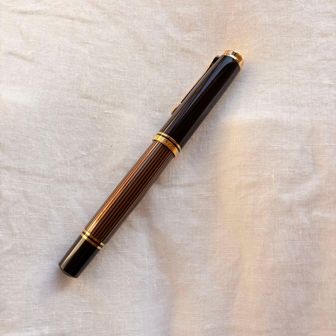 ペリカン 万年筆 スーベレーン M800 ブラウンブラック 18C-750B