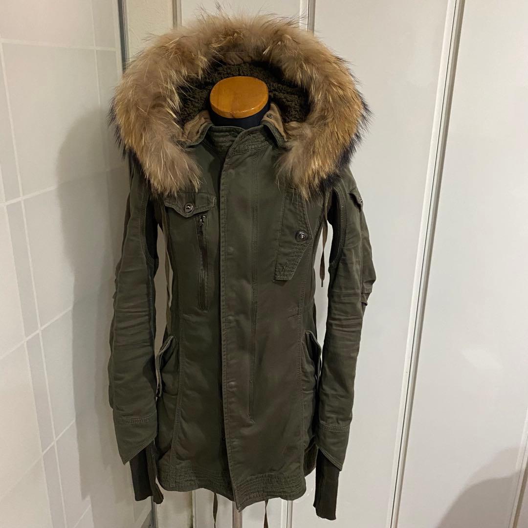 BUFFALO BOBS バッファローボブズ モッズコート/サイズ1/カーキ