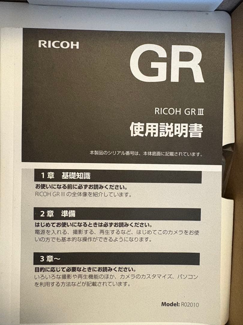 撮影総数596枚　RICOH GR Ⅲ アダプター&フィルター付き