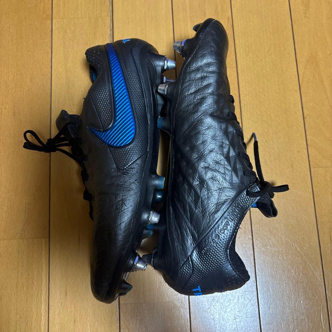 Nike ティエンポ 取り替え式 サッカーシューズ ブラック/ブルー
