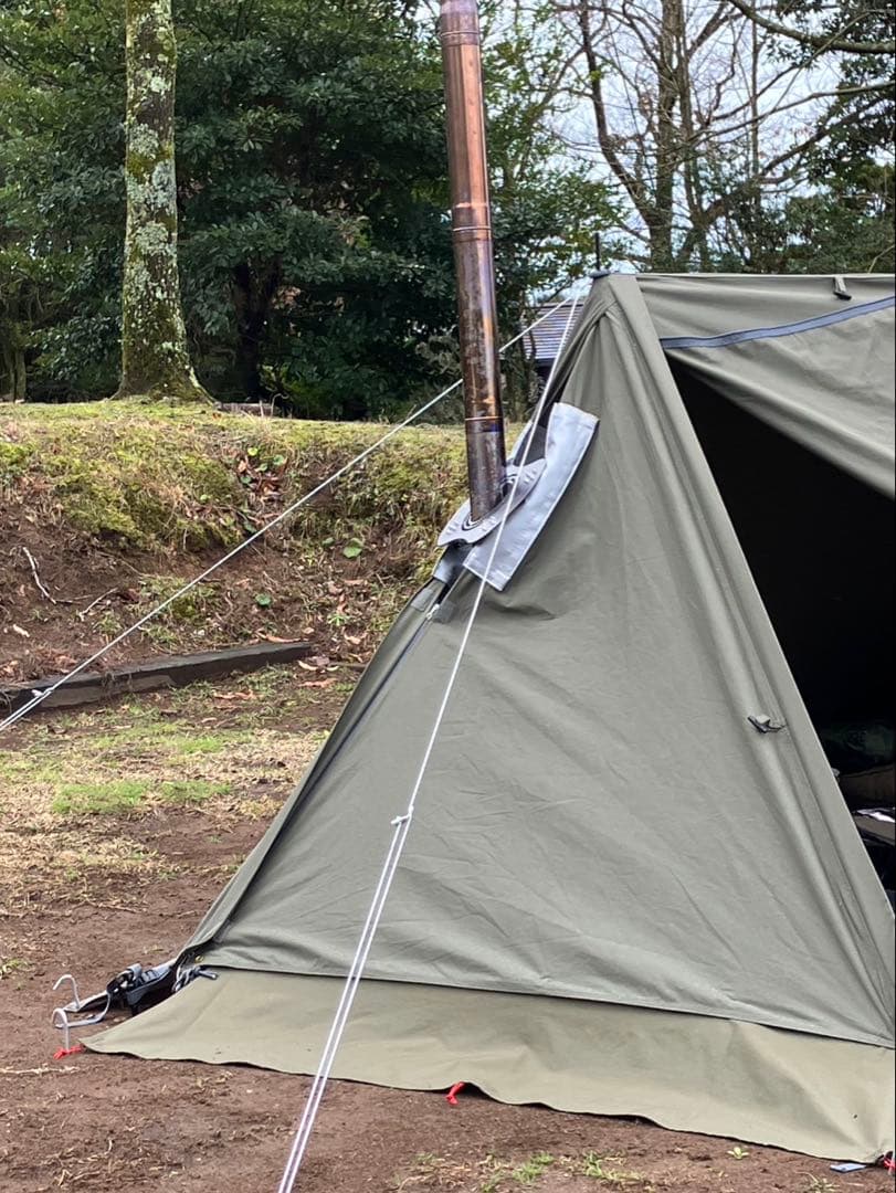 BUNDOK(バンドック) ソロベース BDK-79TC+フタ又ポール2本セット