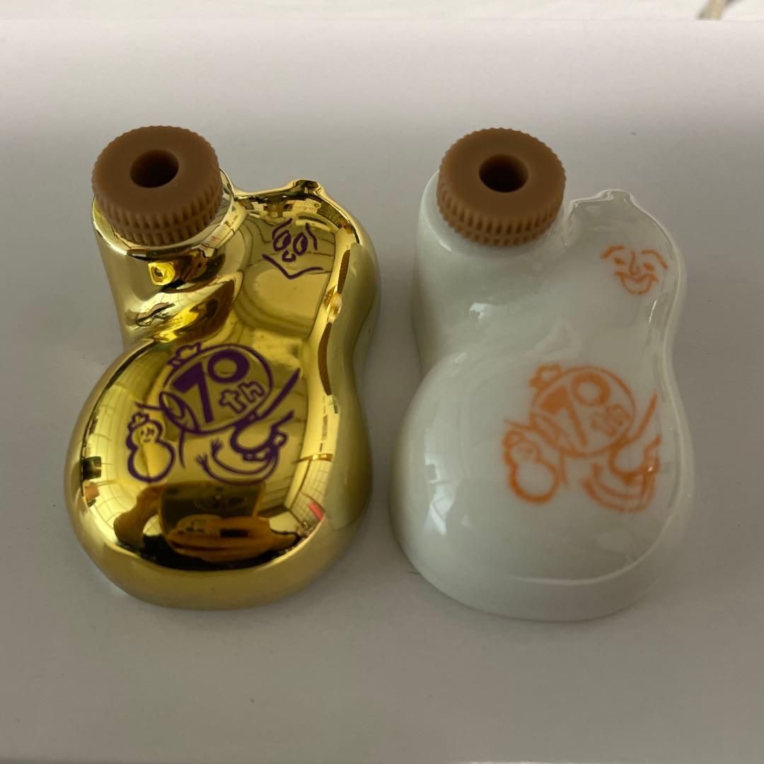 金のひょうちゃん崎陽軒70周年デザイン　醤油さし 2個セット