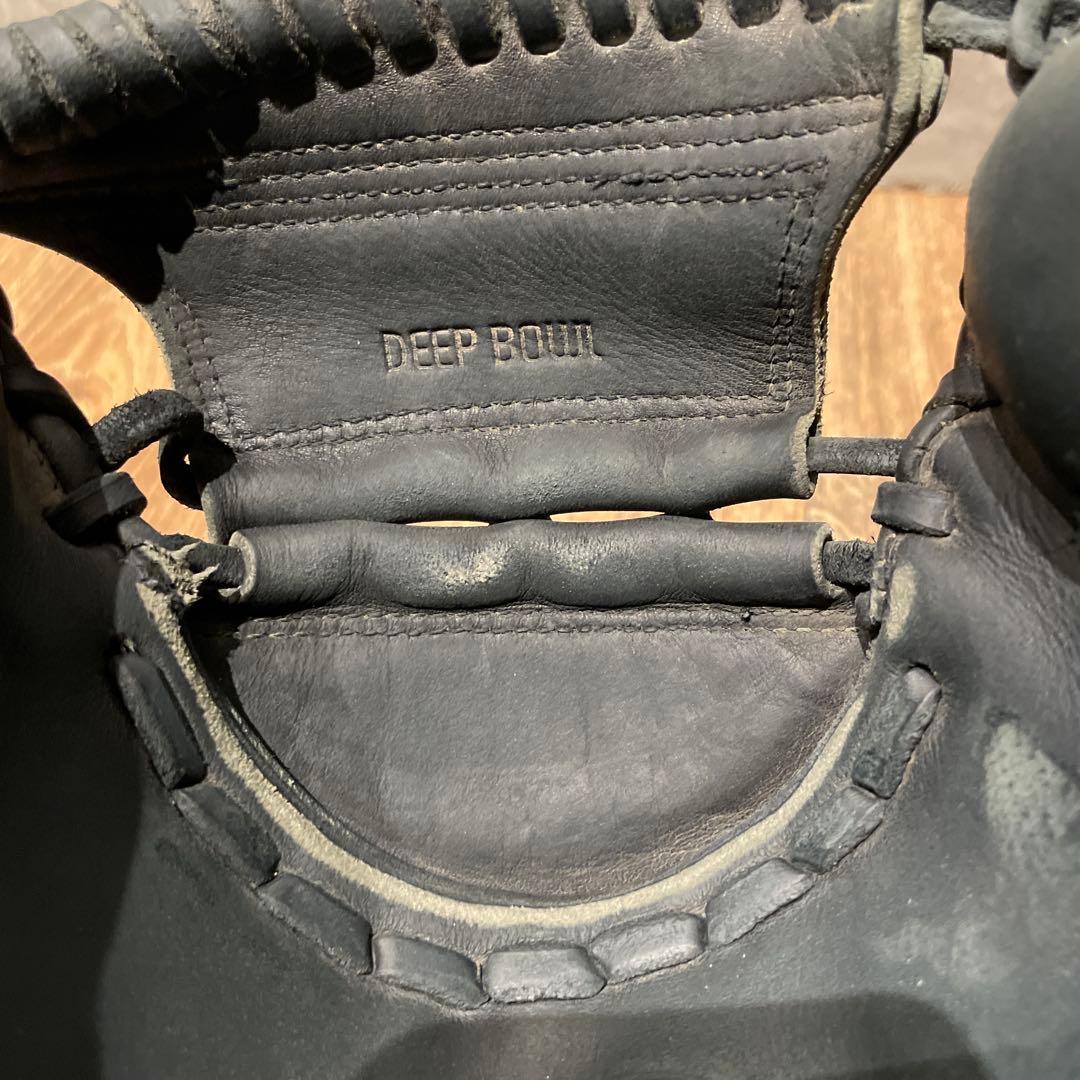 ミズノプロ 旧ロゴ 軟式用 キャッチャーミット ブラック