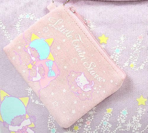 サンリオ リトルツインスターズ ビッグトートバッグ ポーチ キラキラ