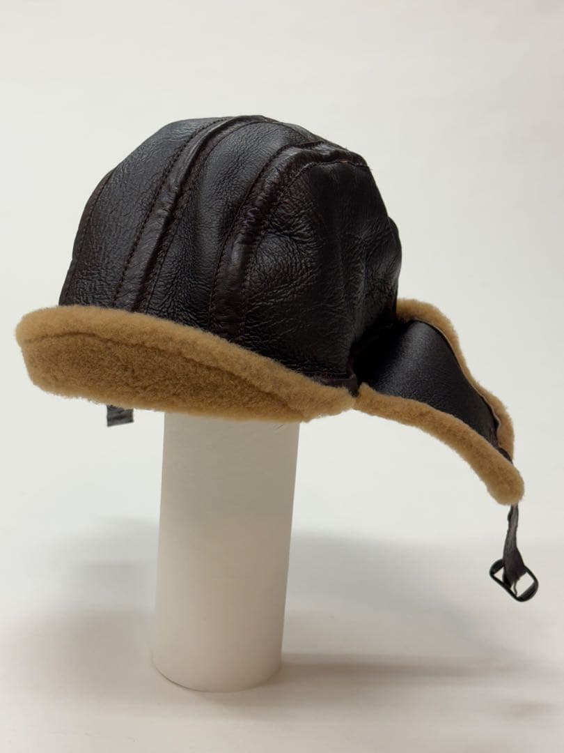 本羊革 トラッパー フライトキャップ 飛行帽 イギリス製