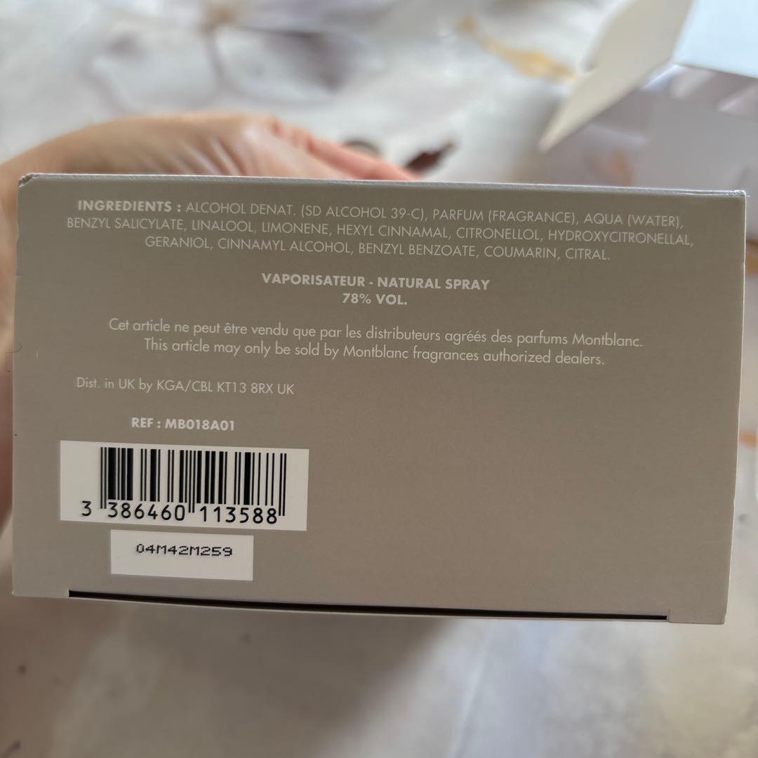 Tu Vinh Hoang 専用MONTBLANC香水90ml