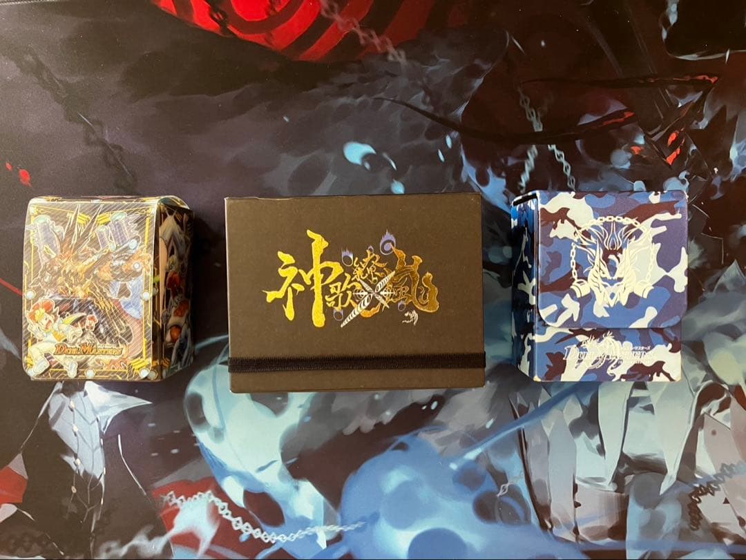 デュエマカード　引退品　【 レアカード＋6デッキ＋デッキボックス3個 】