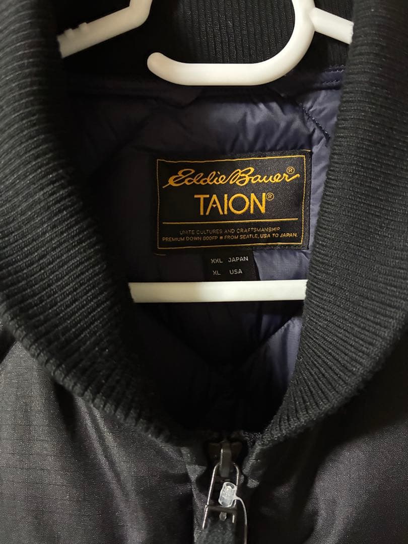 TAION Eddie Bauer スカイライナーダウン ブラック XXL