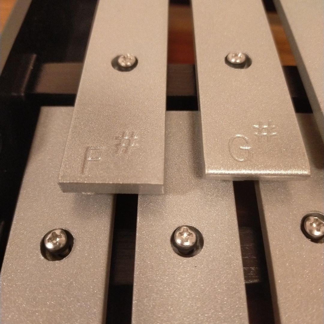 新品未使用 32音 ケース スタンド マレット付き グロッケン 鉄琴